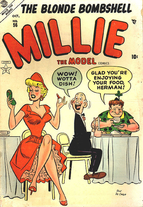 MILLIE the MODEL #56: October, 1954
