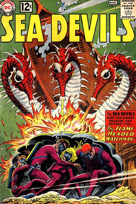 Sea Devils #6: July-August, 1962