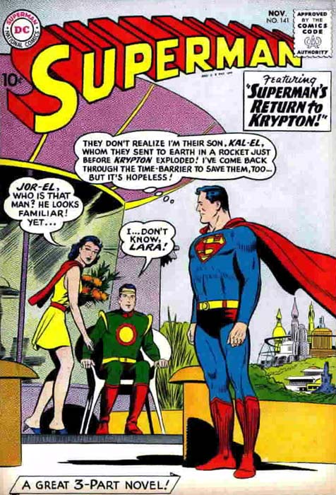 SUPERMAN #141: November, 1960